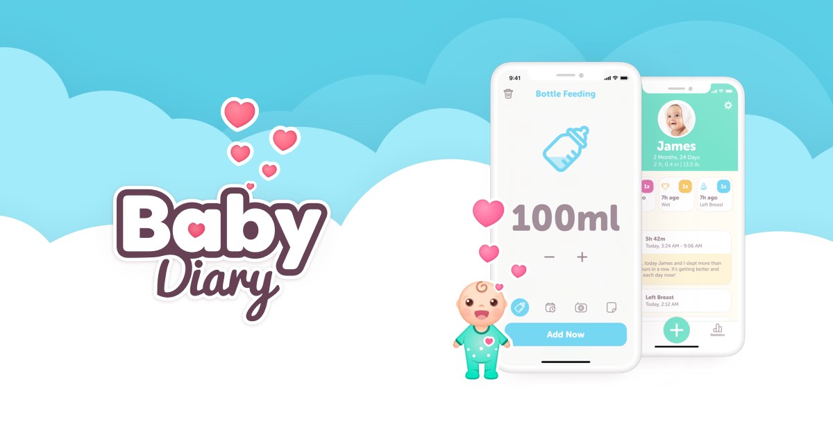 BabyDiary App Headerbild
