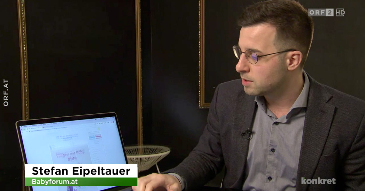 Stefan Eipeltauer bei ORF Konkret